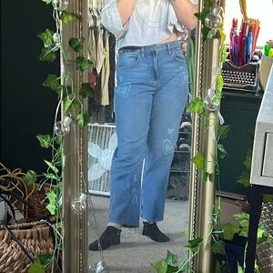 Hollister Jeans ; Ultra high-rise vintage straight ; 11L ; w30 L29 ; hardly used